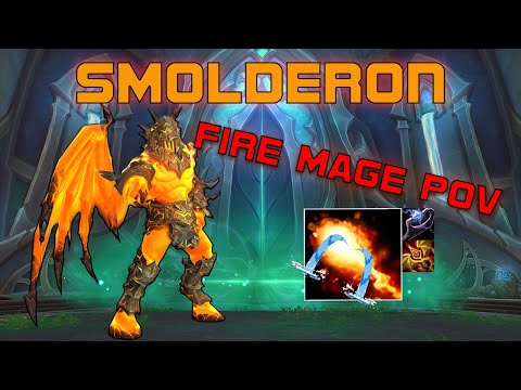 World of Warcraft 10.2 Raid Testing｜Smolderon Heroic｜Honolulu Fire Mage POV｜
