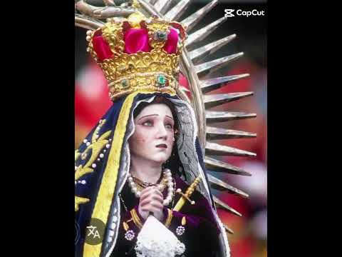 virgen de los dolores de Soriano 💜🖤💜🖤💜🖤💜🖤