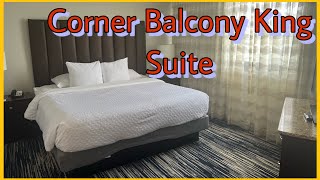 Pre- Cruise hotel: Embassy Suites West Palm Beach Central: Corner Balcony King Suite