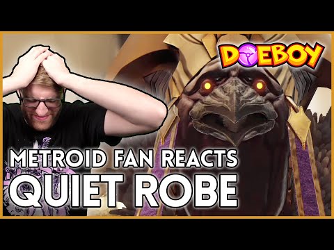 I Couldn't Save Him - Quiet Robe Cutscene Reaction - Metroid Dread