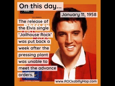 January 11, 1958 – Elvis Presley