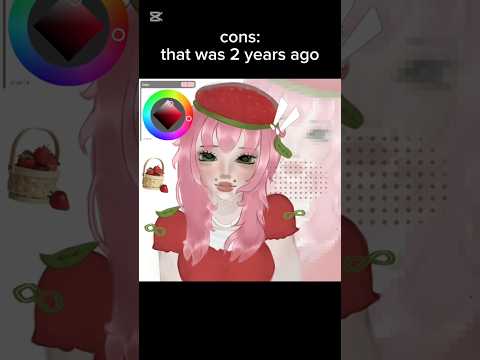 pros and cons of competing against me #art #digitalart #artist #drawing #digitaldrawing #ibispaintx