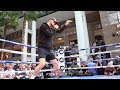CALLUM SMITH DISPLAYS CRISP FOOTWORK DURING NYC OPEN WORKOUT - JOSHUA VS RUIZ