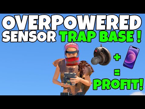 RUST | SMARTEST TRAP in RUST farms LOADS OF PLAYERS ! (Overpowered)