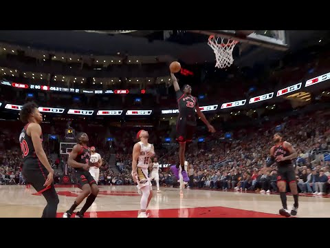 Chris Boucher Jumps From Outer Space To Make This Dunk 😱!!! | "I Believe I Could Fly"