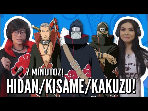 JOVENS REAGEM A RAP DO HIDAN, RAP DO KISAME E RAP DO KAKUZU - 7 MINUTOZ - NERD HITS