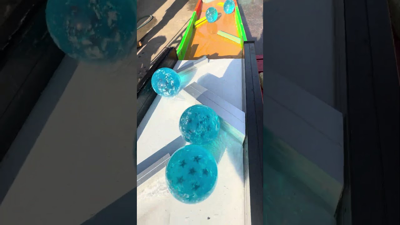 ウォーターマーブルラン⭐ジェットコースタースライダーコース ③