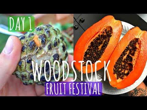 WOODSTOCK FRUIT FESTIVAL 2017○DAY 1 VLOG