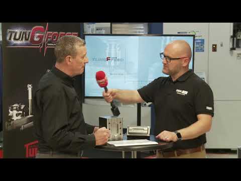 TungForceFeed tested at the CIS PPC and filmed by MTDCNC
