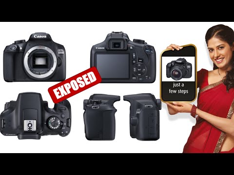 canon 1300D India Rebel T6 Unboxing Video