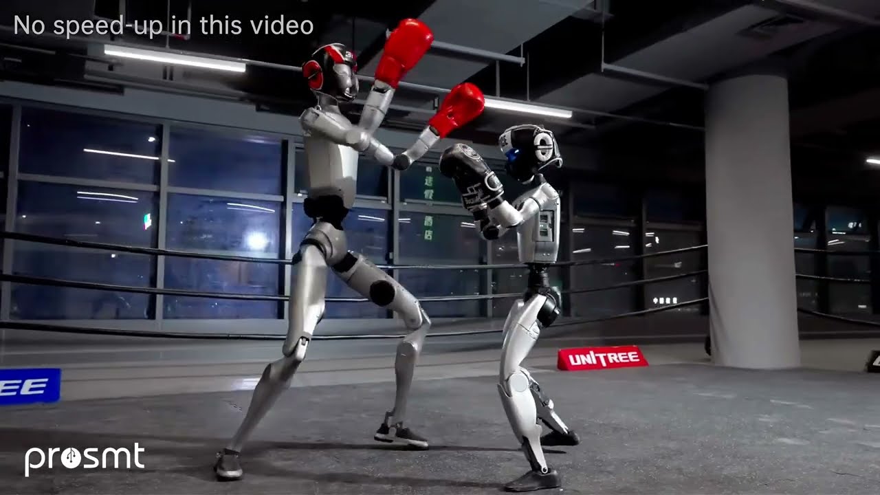 Robot Boksu mı Dediniz? H2 ve G1 Sahada!