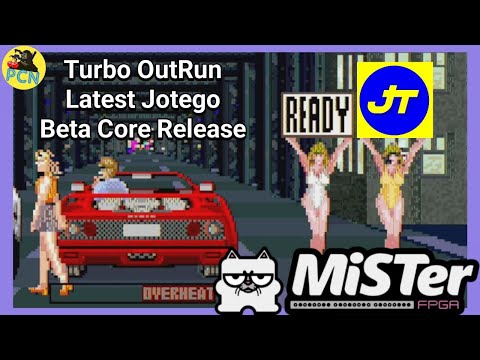 Turbo OutRun - Jotego Beta Core (WIP) - MiSTer FPGA DE10-NANO - first impressions - #SEGA #JTFriday