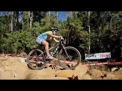 Jaque Borba é a campeã brasileira júnior de MTB