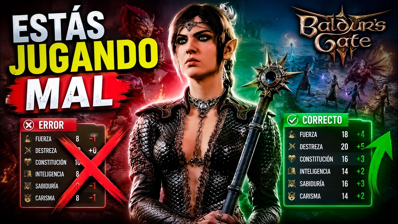 10 ERRORES que ARRUINAN tu Partida en Baldur's Gate 3 (Y ni siquiera lo sabes)