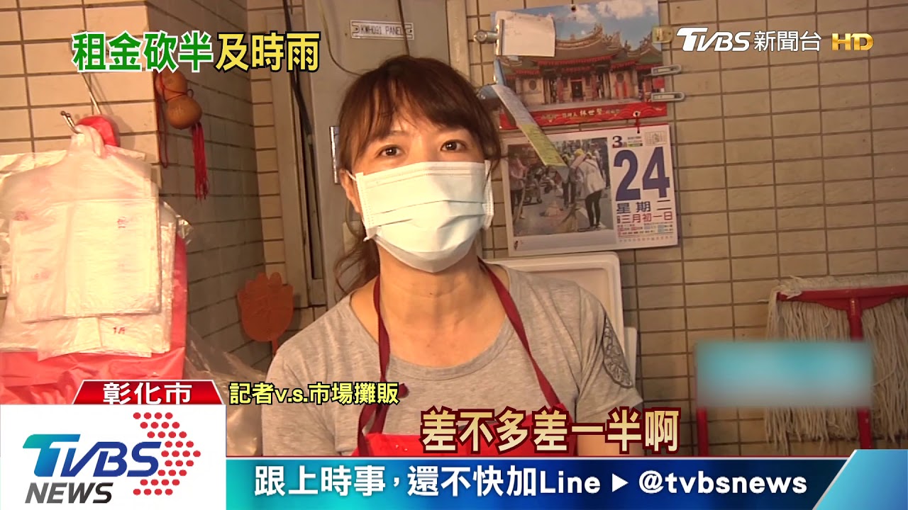 紓困市場! 台中、鹿港、彰化市租金減五成