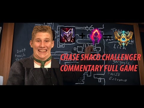CHASESHACO CHALLENGER SHACO FULL GAME COMMENTARY ft. Viper and Lourlo (How2DominateRepost)
