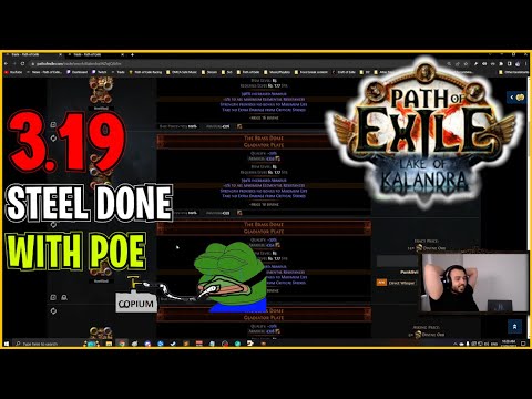 ⚡ POE 3.19 ⚡ Steel done with POE