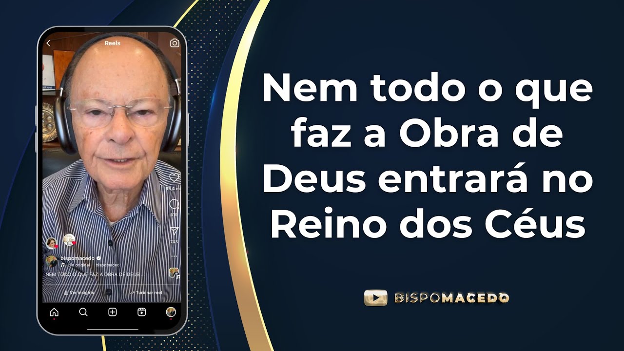 Nem todo o que faz a Obra de Deus entrará no Reino dos Céus - Meditação Matinal 17/09/24