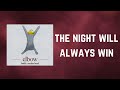 Elbow - The night will always win (Lyrics)