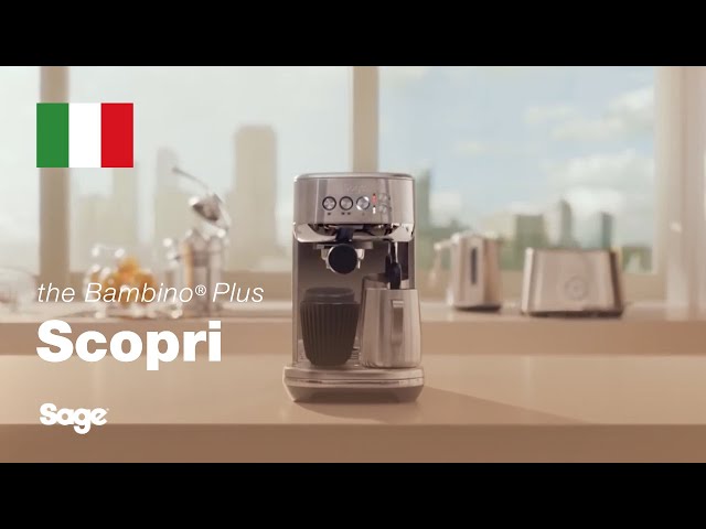 Sage The Bambino + The Dose Control Pro Espresso Coffee Machine Package