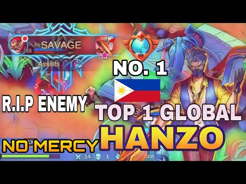 SAVAGE, Brutal Supreme Hanzo [Top 1 Global Hanzo] Mobile Legends