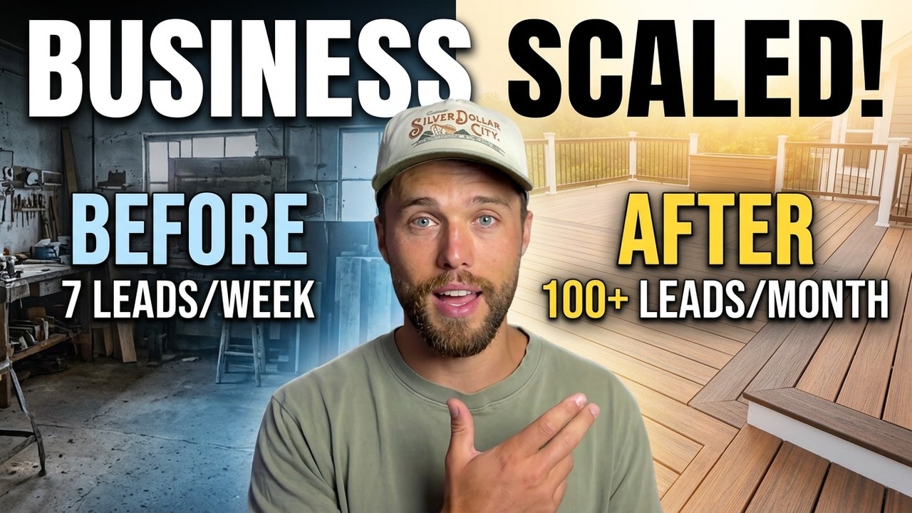 Deck Builder Went From 7 Leads/Week to 100+ Leads/Month