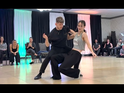 Thibault Ramirez and Bryn Anderson's dance WCS in the Invitational J&J at Freedom Swing 2025