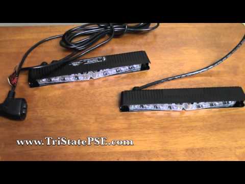 Star Warning FLKULB9S Mini Phantom Dual Led Dash Light Kit