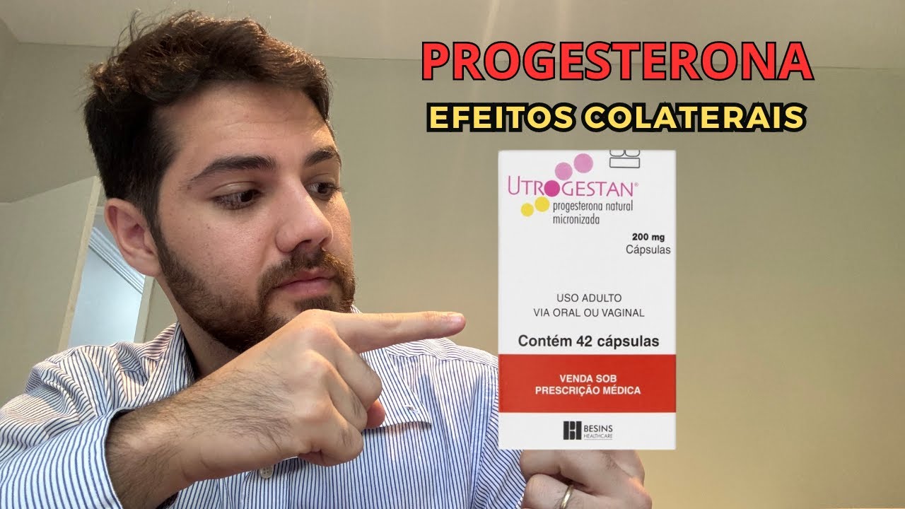 PROGESTERONA na reposição hormonal - EFEITOS COLATERAIS