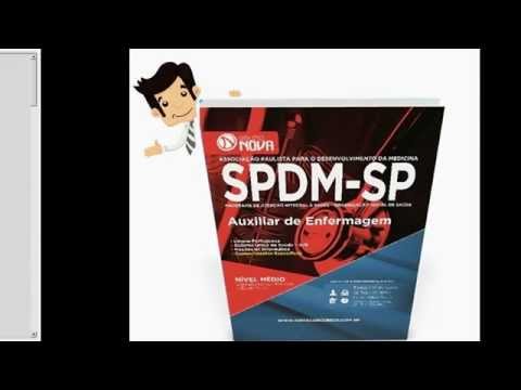 Apostila Concurso SPDM-SP 2015 - Auxiliar de Enfermagem