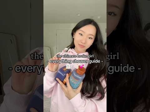 MY ULTIMATE EVERYTHING BROKE GIRL SHOWER GUIDE 🫧🧖💅 #everythingshower #glowupguide #glowuptips