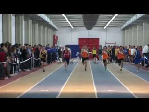 MANIFESTAZIONE REGIONALE INDOOR C.R. FIDAL LAZIO 60 piani Uomini Finale J Alessandro Marchitto