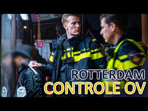 Politie Rotterdam | Aanhouding persoon die mensen lastigvalt | Controle samen met RET