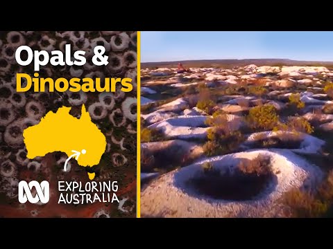 Opal pineapples, dinosaur bones and underground living | ExploreAus — White Cliffs | ABC Australia