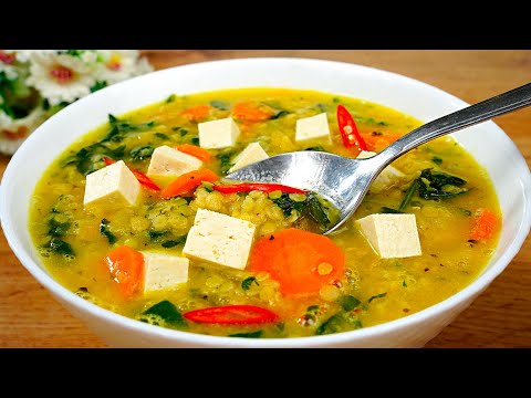 Eat this lentil soup every day for dinner! In a month, you'll lose 25 kg of belly fat.