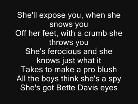 Kim Carnes - Bette Davis Eyes - Lyrics - 1981