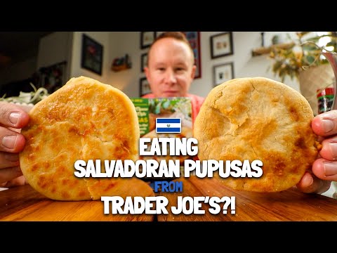 🇸🇻 I ate Salvadoran pupusas but from Trader Joe's freezer. 🫓