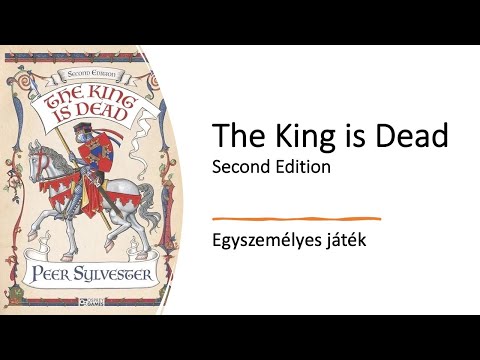 The King is Dead 2nd Ed. - Egyszemélyes játék - Robert SoloPlay