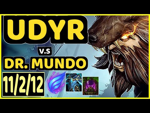 BLUERZOR (UDYR) vs DR. MUNDO - 11/2/12 KDA JUNGLE GAMEPLAY - EUW Ranked GRANDMASTER