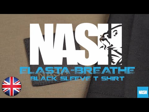 Nash Elasta-Breathe T-Shirt Black Sleeves