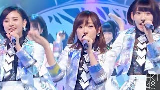【Full HD 60fps】 HKT48 バグっていいじゃん (2017.01.01) TVアニメ『カミワザ・ワンダ』OP主題歌