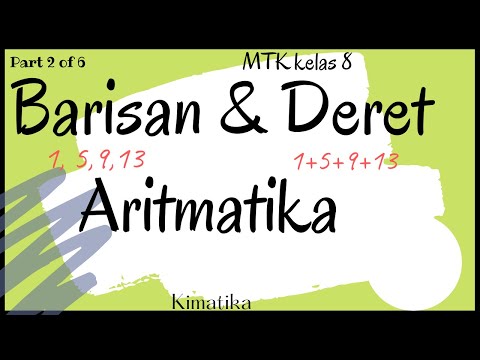 Pola Bilangan (2) | Barisan dan Deret Aritmatika | Matematika Kelas 8