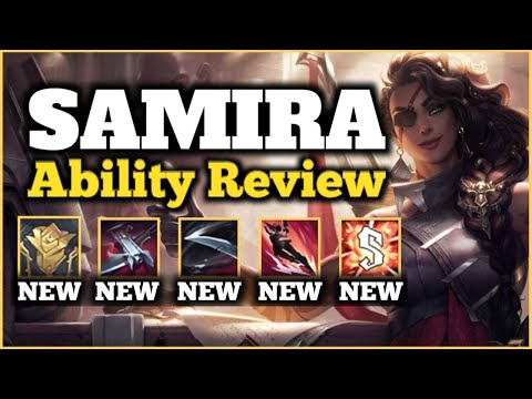 Lol New Champion Samira Review | All Ability & Moves | League Of Legends
