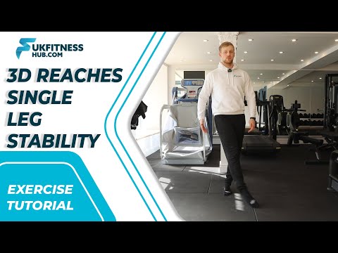 Exercise Tutorial: 3D Reaches – Single Leg Stability
