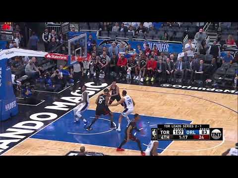 Jerian Grant All Game Actions 04/21/2019 Toronto Raptors vs Orlando Magic Highlights