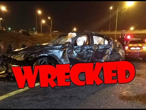 BMW M3 High Speed Crash - N1 Cape Town