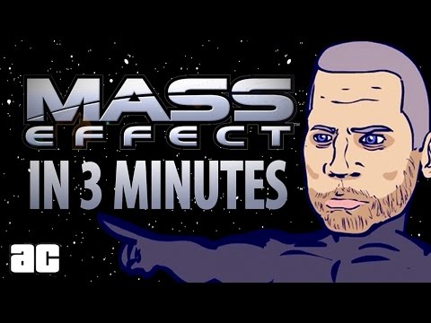 Mass Effect COMPLETE Storyline in 3 minutes! (Mass Effect Animation)