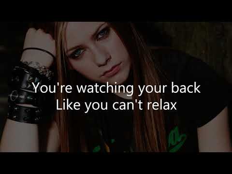 Avril Lavigne - Complicated (Lyrics) Video