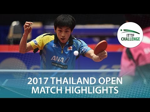 2017 Thailand Open Highlights: Yuma Tsuboi vs Sun Chia-Hung (U21-Final)