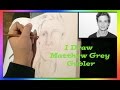 I Draw Matthew Gray Gubler!! 
